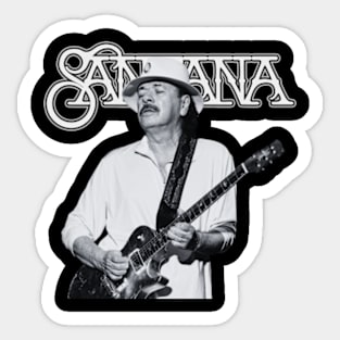 Santana rock Sticker